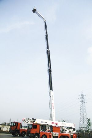 徐州直臂云梯消防車(chē)長(zhǎng)臂可救20多層樓大火