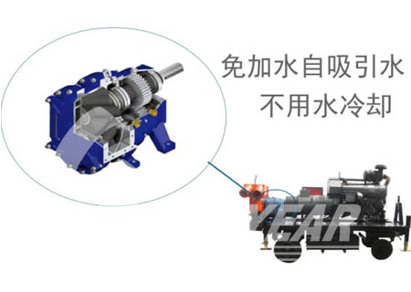 發電排水掛車免加水