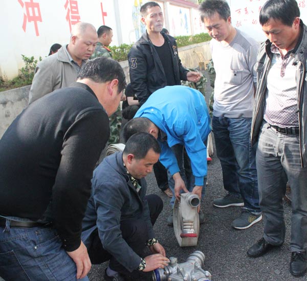 出租車司機參觀江口消防