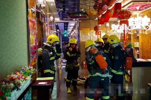 白銀消防組織官兵深入轄區單位開展滅火演練