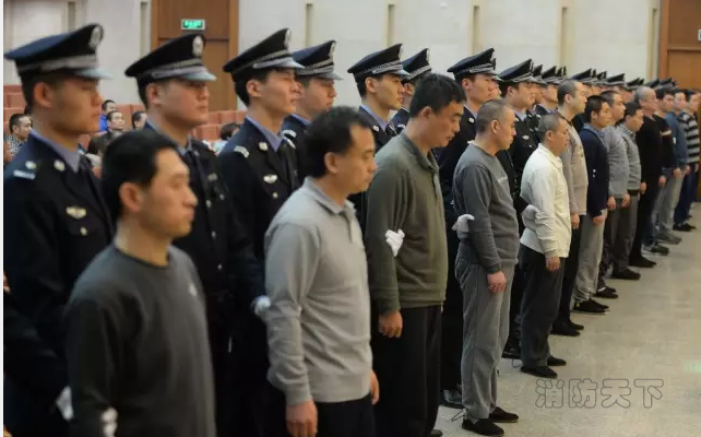 清華附中案法院審理現場