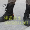 搶險救援靴 鋼板底 布質攀登作業 反光標志靴  消防救助靴