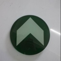 正方形鋼化玻璃 夜光安全地標(biāo) 嵌入式出口導(dǎo)向發(fā)光標(biāo)識(shí)