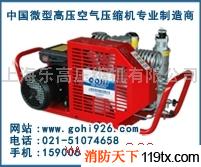 供應(yīng)樂高 LYW100型 消防呼吸高壓空氣壓縮機(jī)